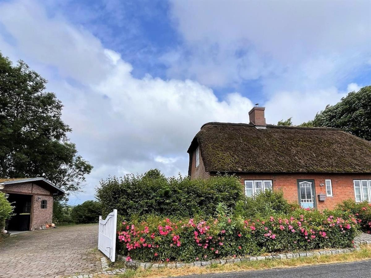 Das Puppenhaus, Reetdach, Sauna, Kamin, Eingezaeunt, Badewanne, Haustiere Willkommen Emmelsbüll-Horsbüll 外观 照片